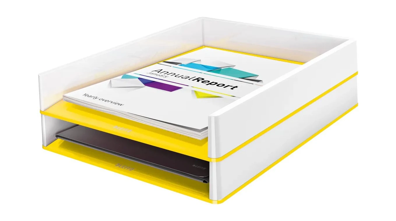 LEITZ 5361 WOW Briefkorb Duo Color A4