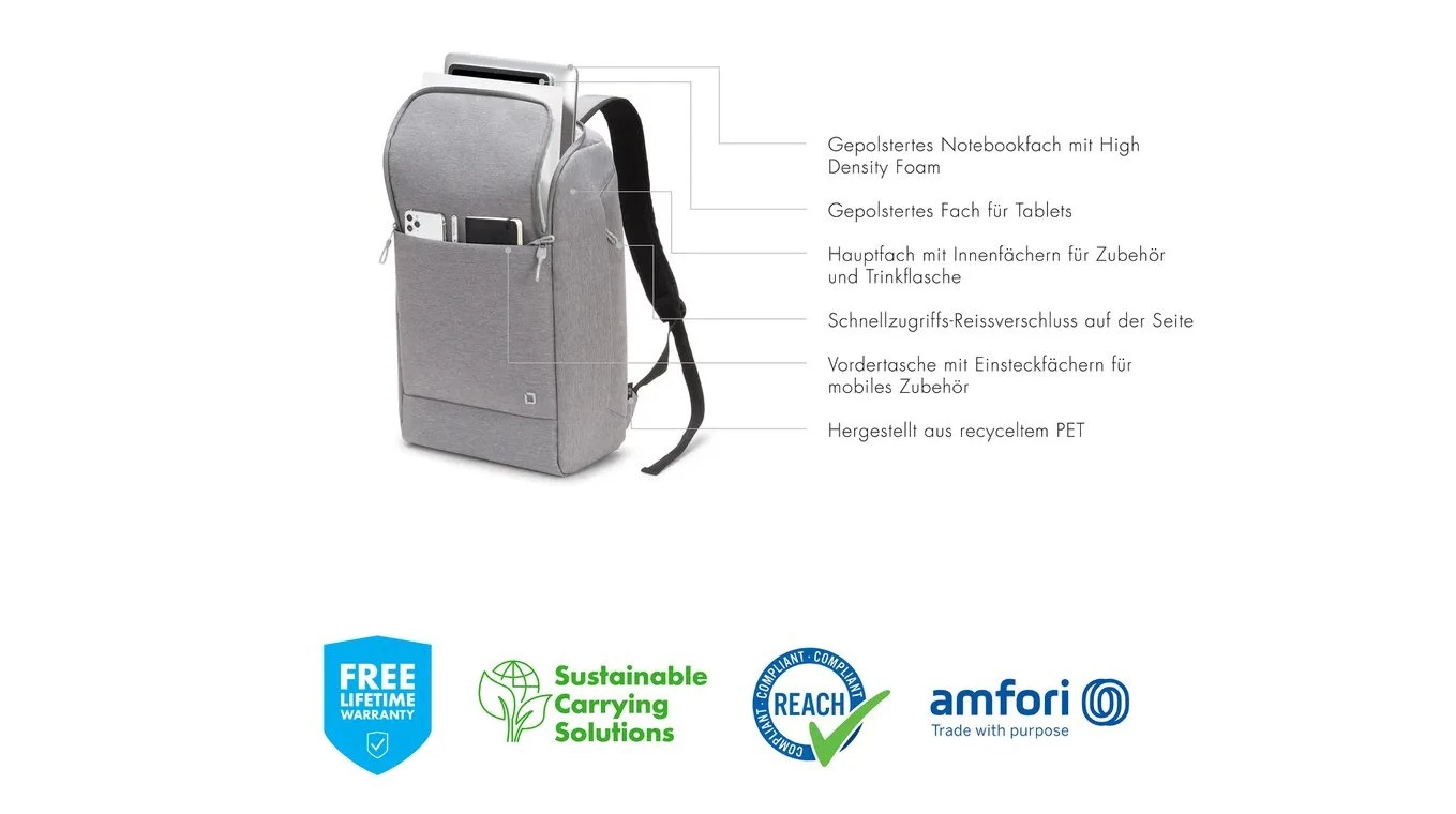 DICOTA Eco Motion Backpack 23 l