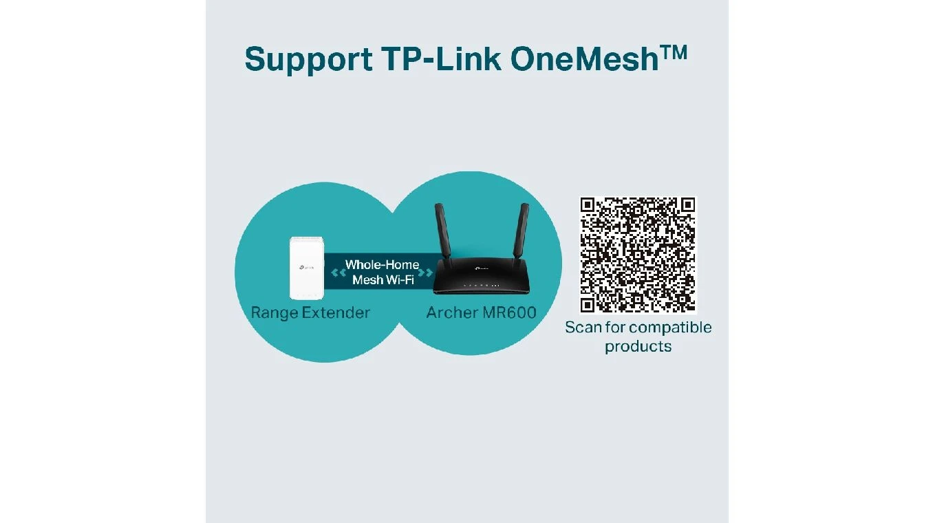 TP-LINK Archer MR600 4G+ Cat6 AC1200 WLAN-Routeur