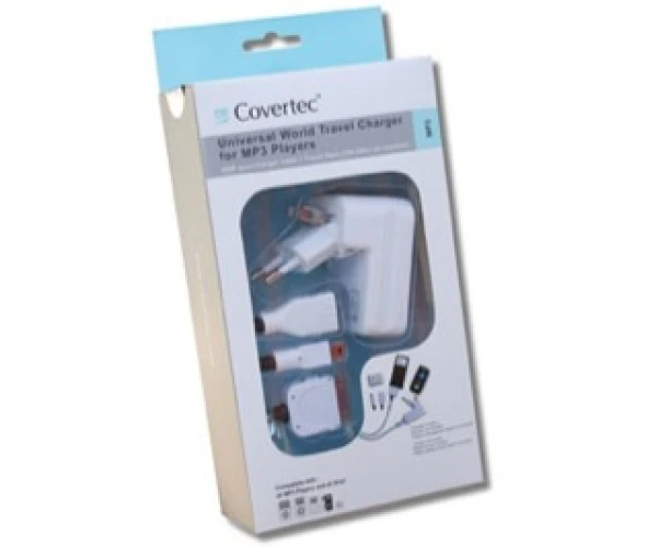 Covertec Universal World Travel Charger USB