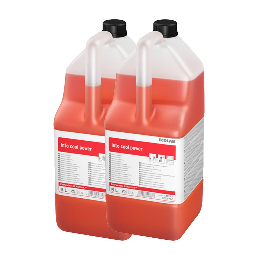 ECOLAB Nettoyant sanitaire Into cool power 2 x 5 L