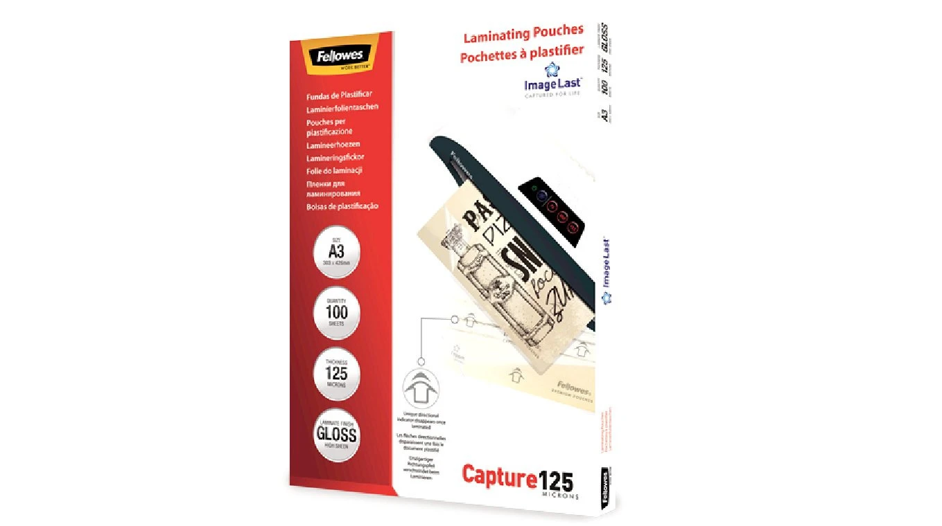 FELLOWES Capture 125 Laminierfolien A3, 125 my