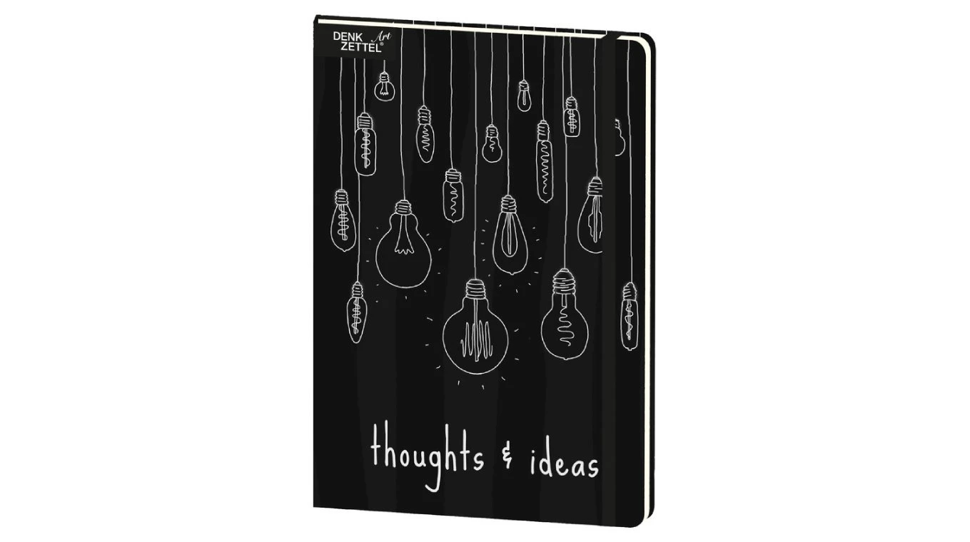 DENKZETTEL® Notizbuch Art - A5 - tought & ideas