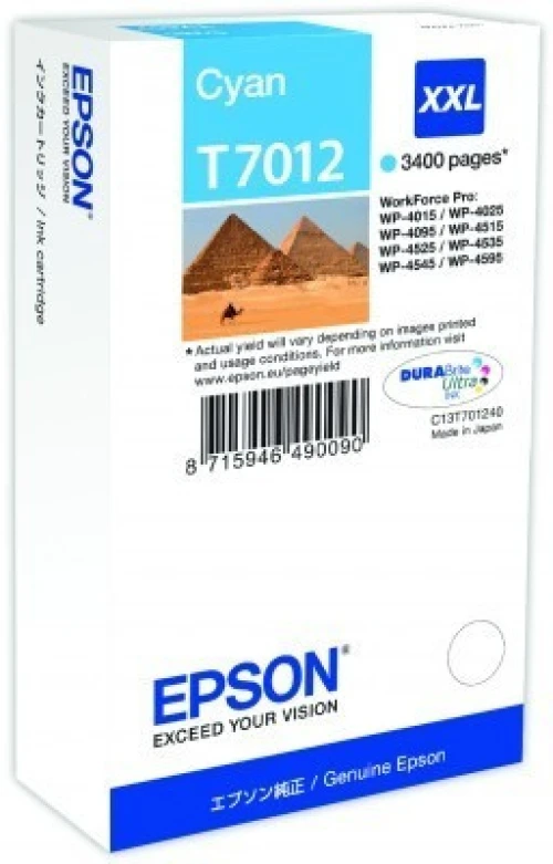 EPSON T7012 Tintenpatrone cyan