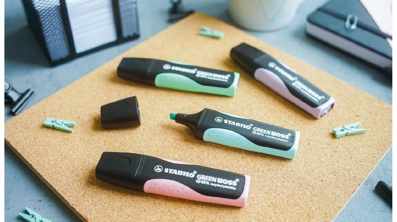 STABILO GREEN BOSS Textmarker Tischset 8 Stk.
