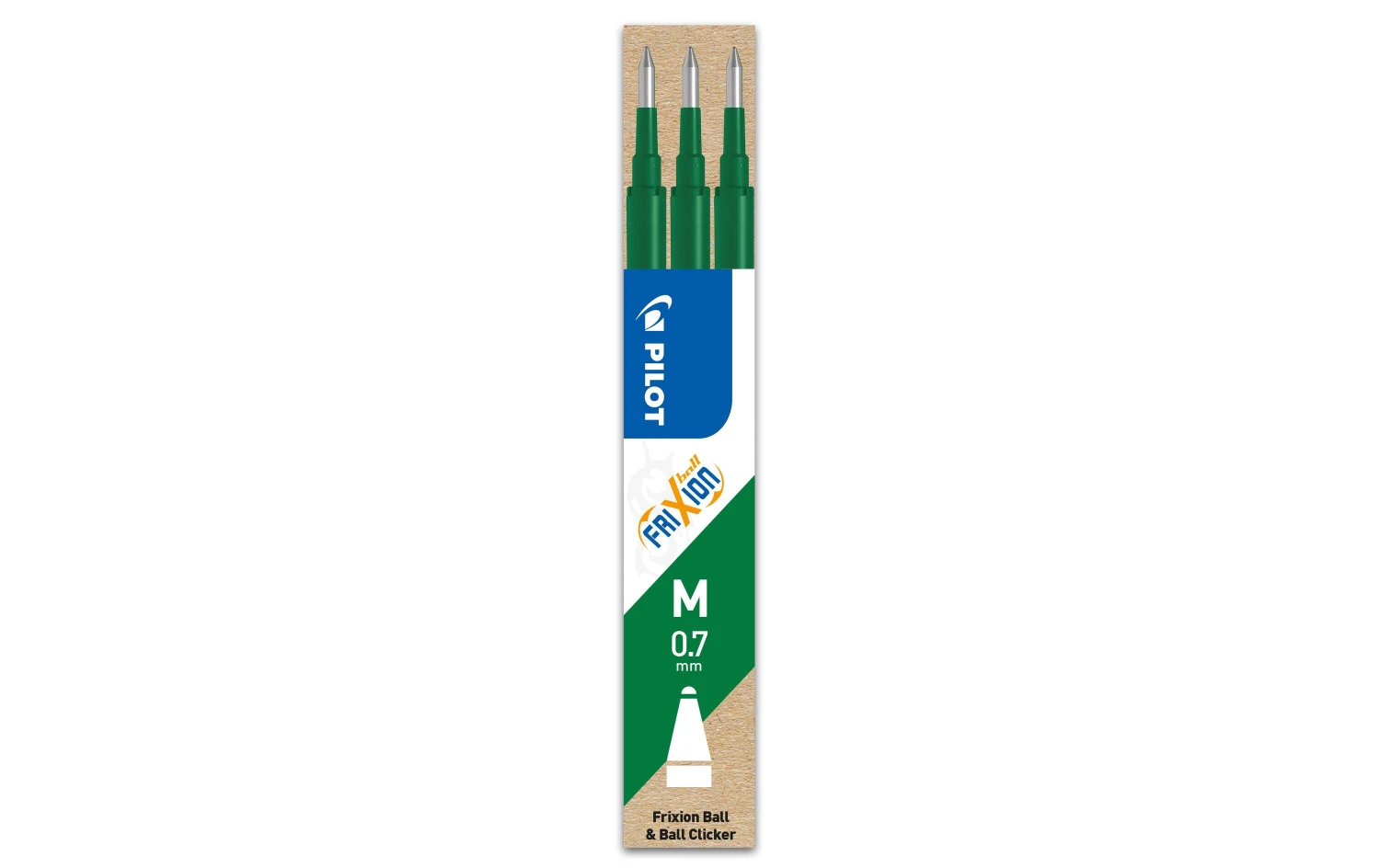 Pilot Patrone Frixion Refill 3 Stück, Blau