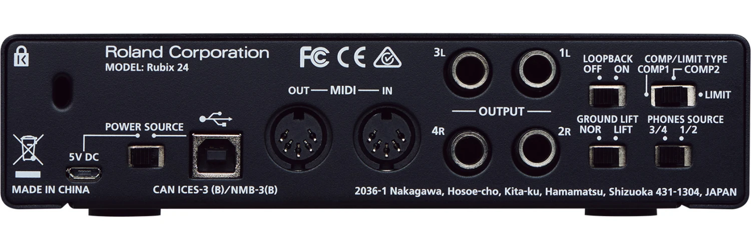 Roland RUBIX24 Interface