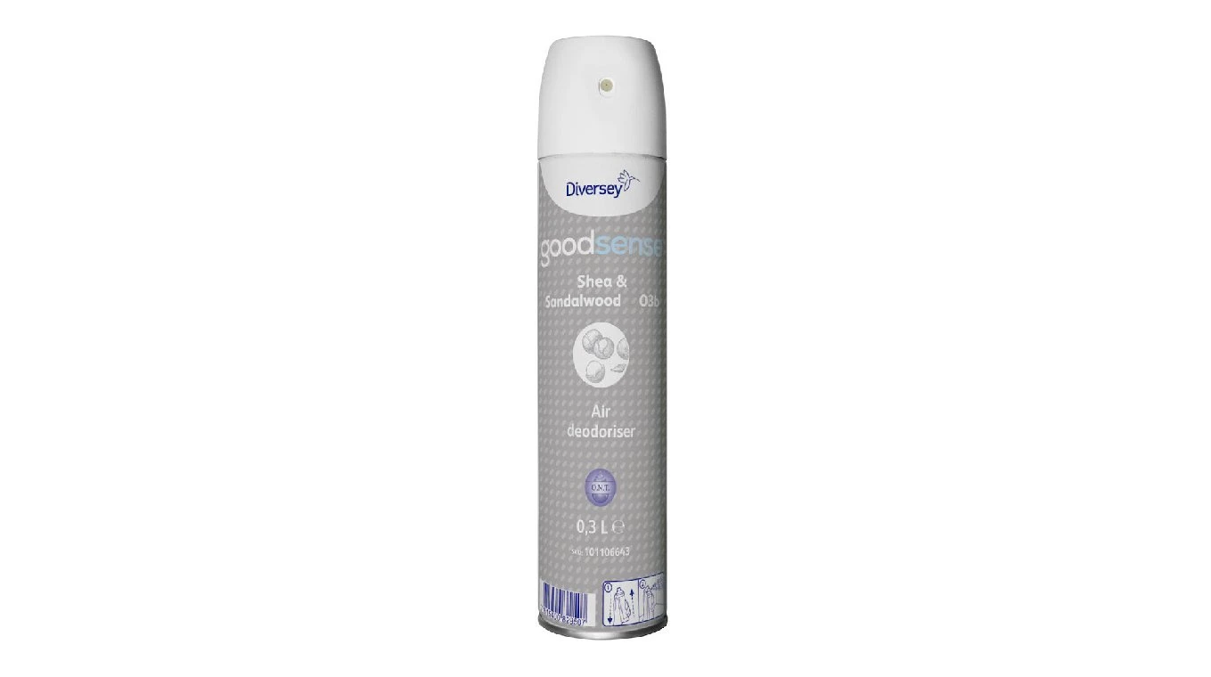 GOOD SENSE Désodorisant Shea & Sandalwood O3b 6 x 300 ml