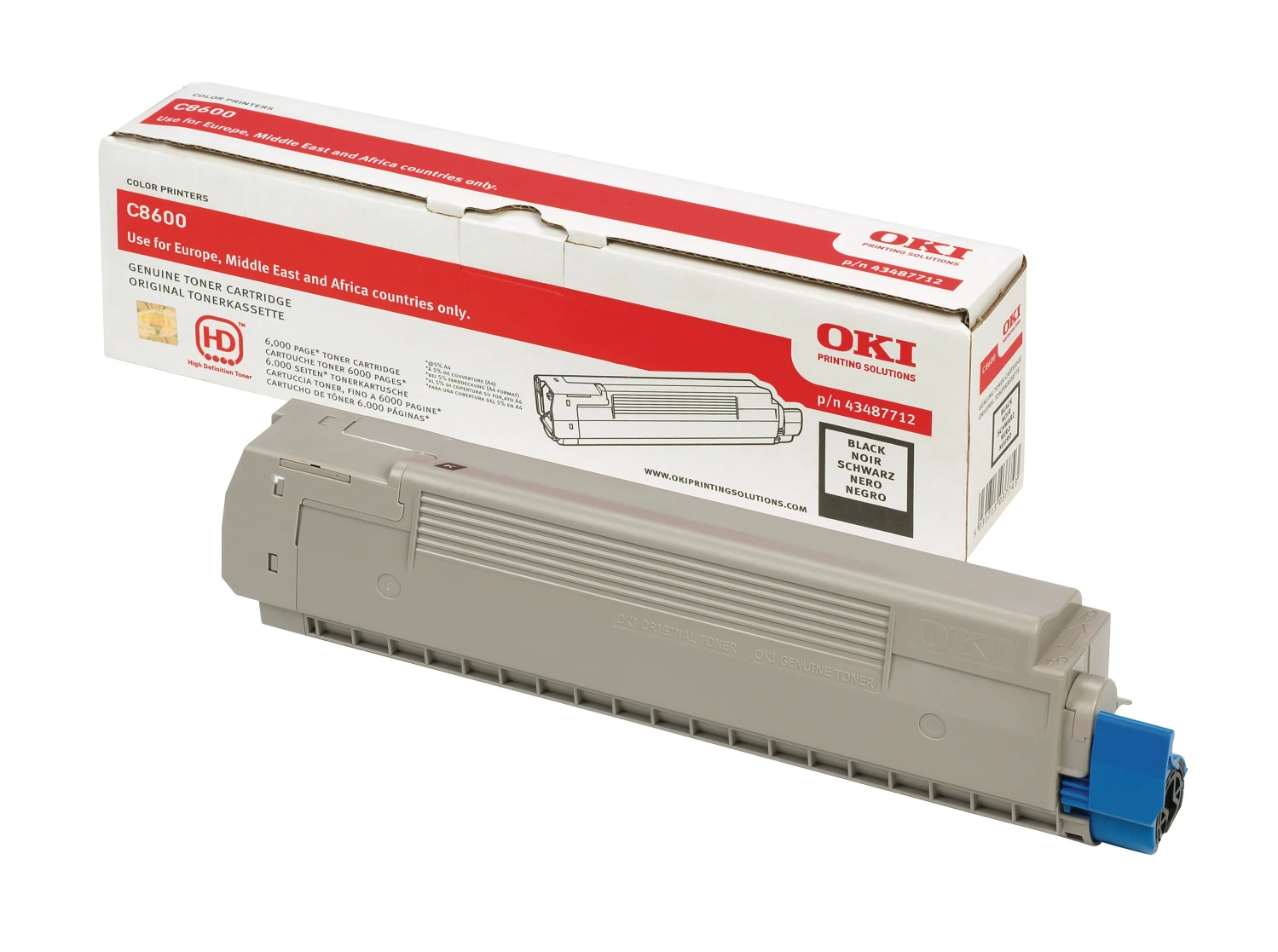 OKI 43487712 Cartouche toner noir