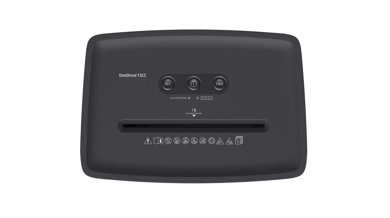 HP Pro Shredder 15 CC Destructeur coupe croisée