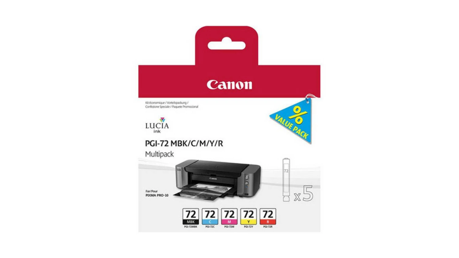 CANON Multipack Tinte MBK/CMY/R
