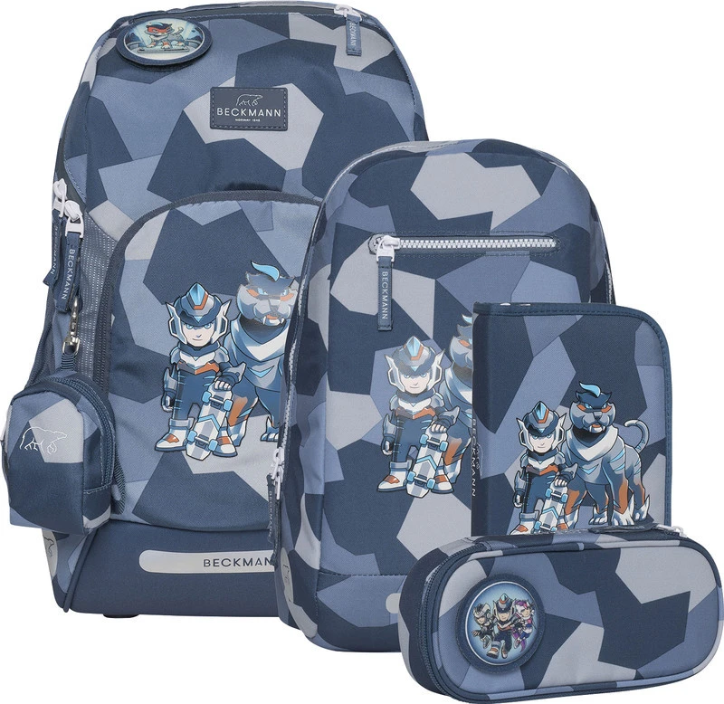 BECKMANN Sac à dos scolaire Active Air FLX avec sac réversible