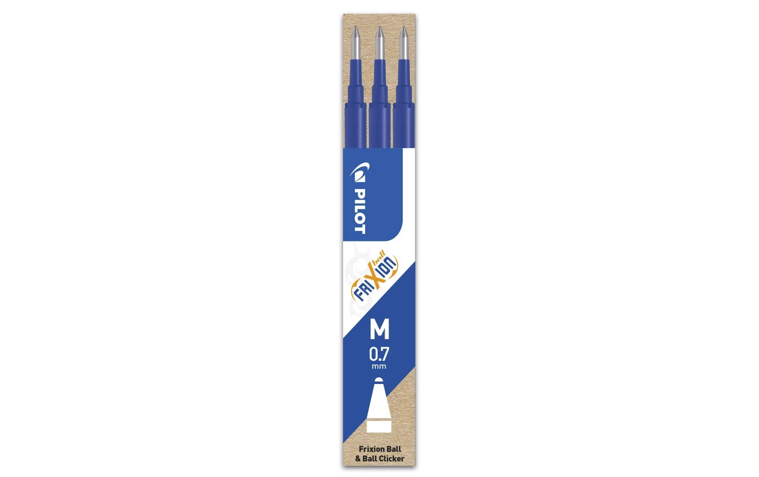 Pilot Patrone Frixion Refill 3 Stück, Blau