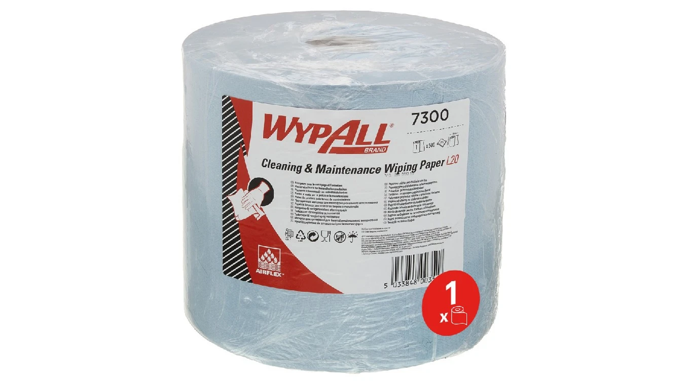 KIMBERLY-CLARK Papierwischtücher Wypall Maxi 2-lagig, 1 Rolle