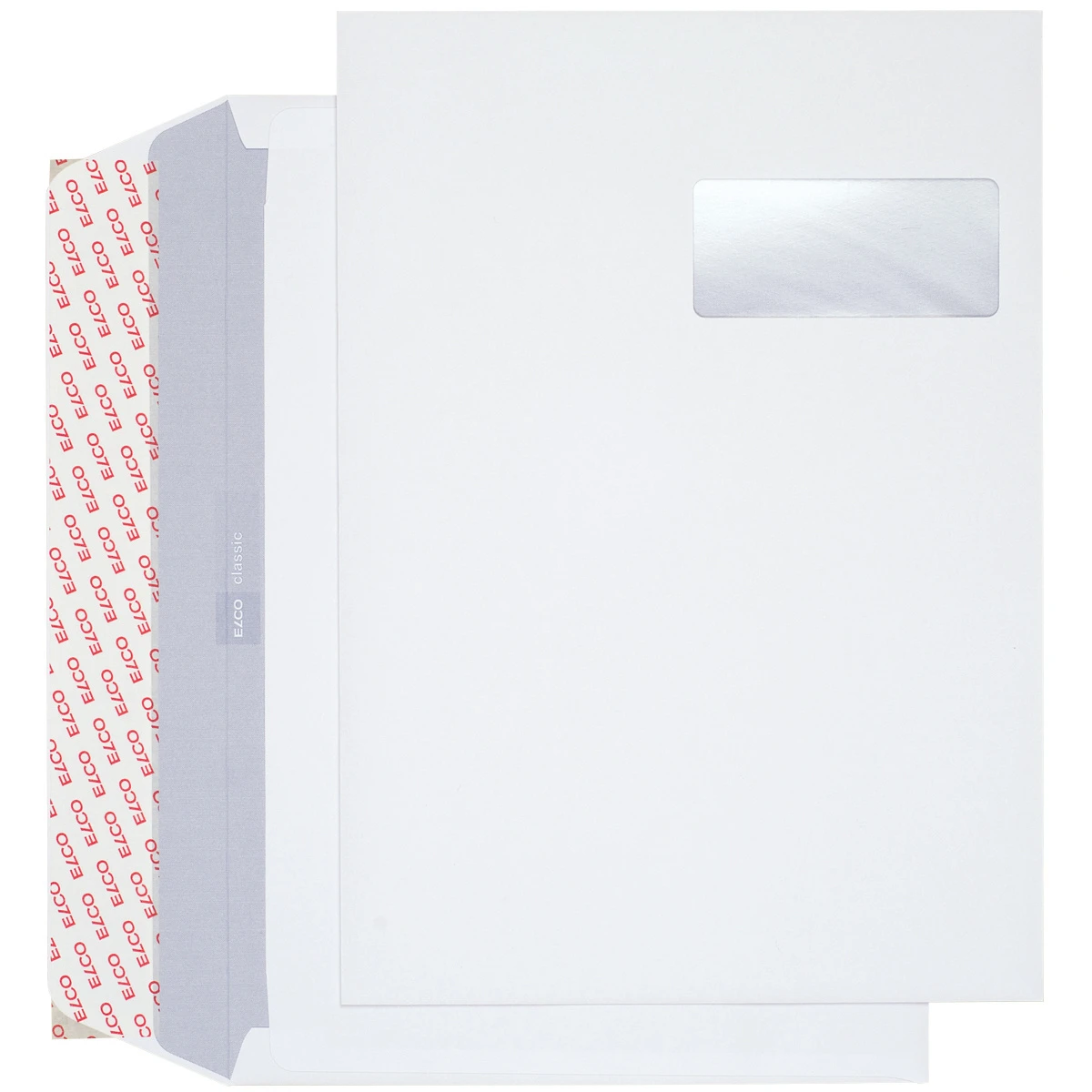 ELCO Enveloppes Classic C4, fenêtre à droite