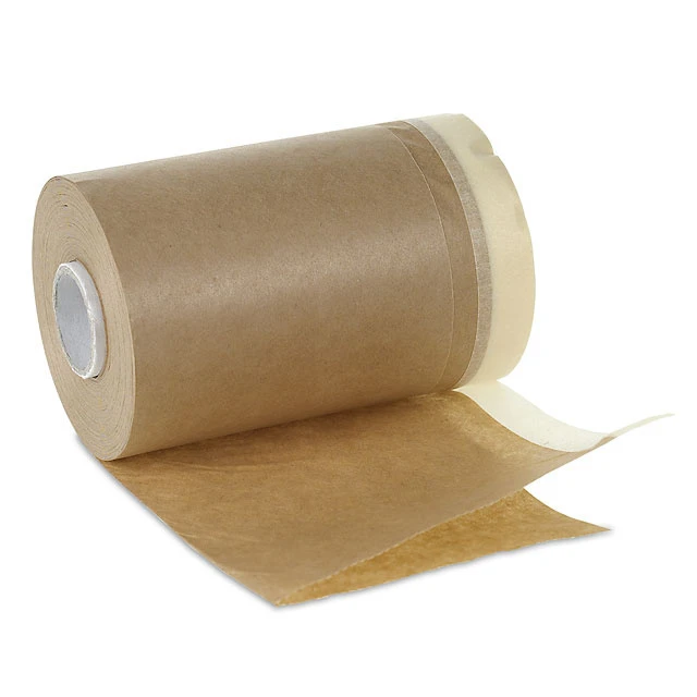 Permafix Papier de protection avec ruban adhésif 050 brun