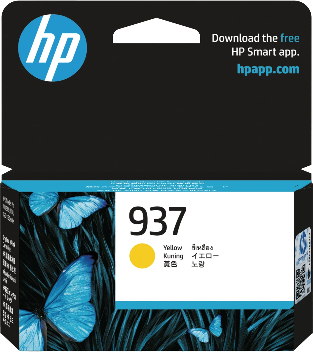 HP Tintenpatrone 937 yellow