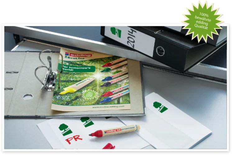 EDDING Permanent Marker 22 1 - 5 mm - 4 couleurs