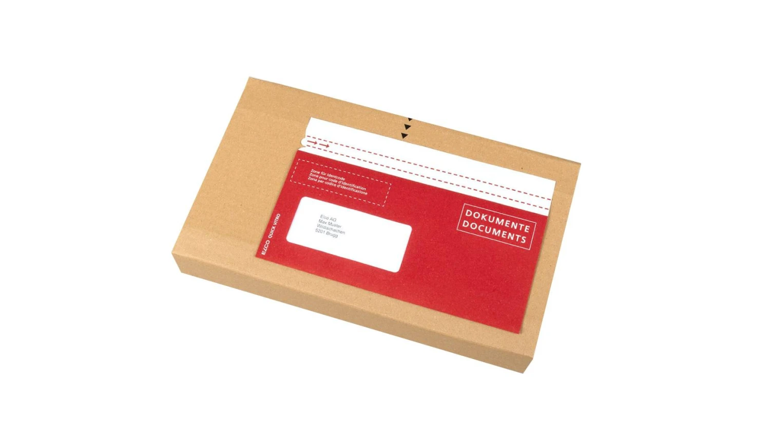 ELCO Quick Vitro Papier C5/6 "Documents", fenêtre à gauche