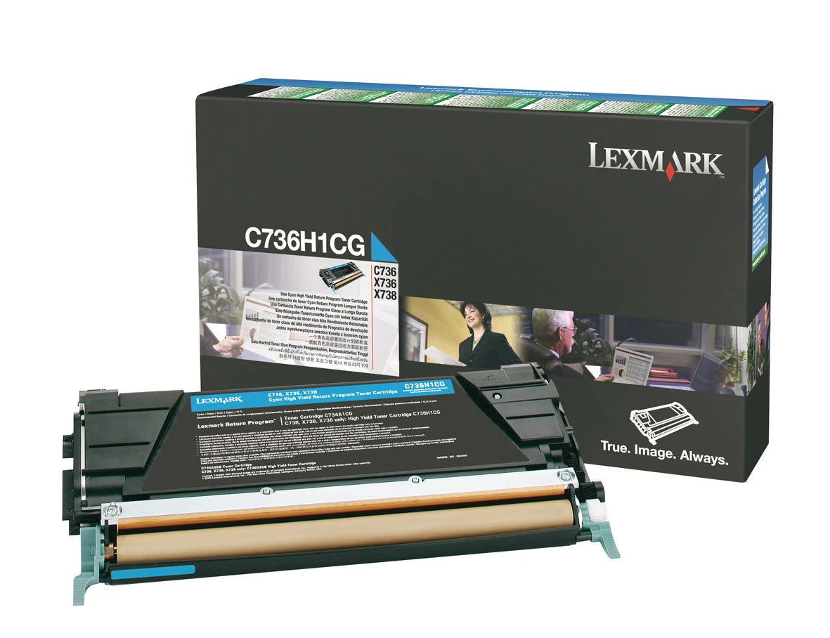 LEXMARK C736H1CG Toner cyan
