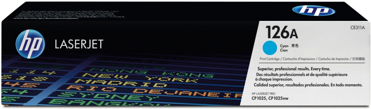 HP 126A Cartouche toner cyan