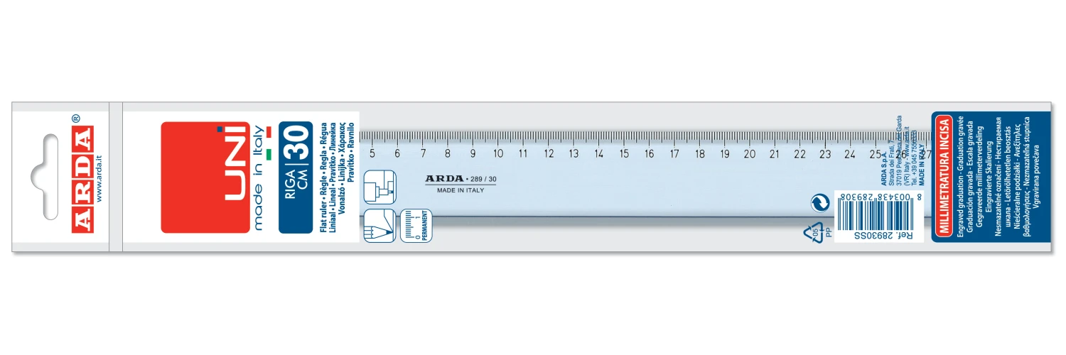 ARDA Massstab UNI 30cm