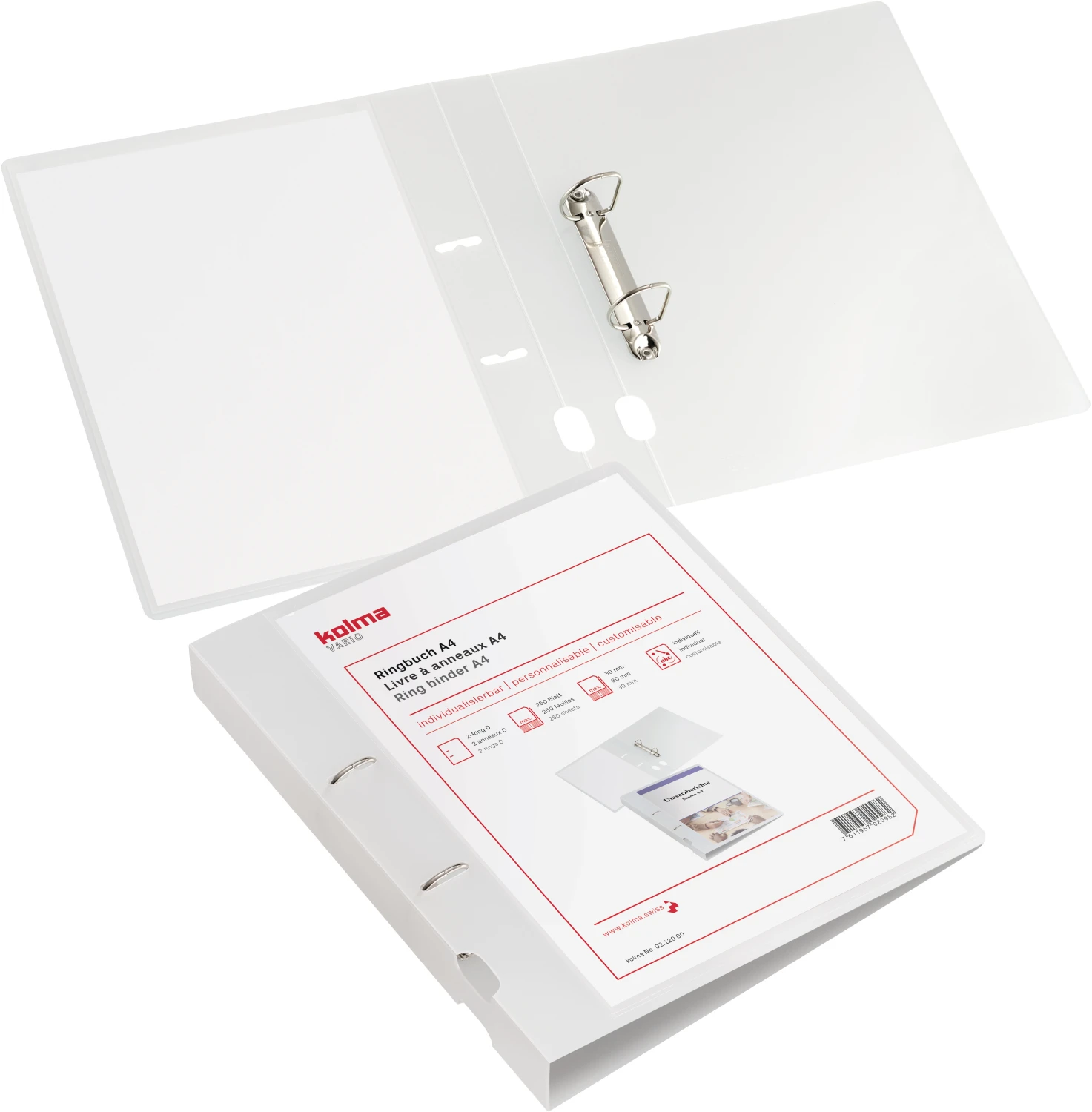 Ringbuch Vario KF A4 20mm tran