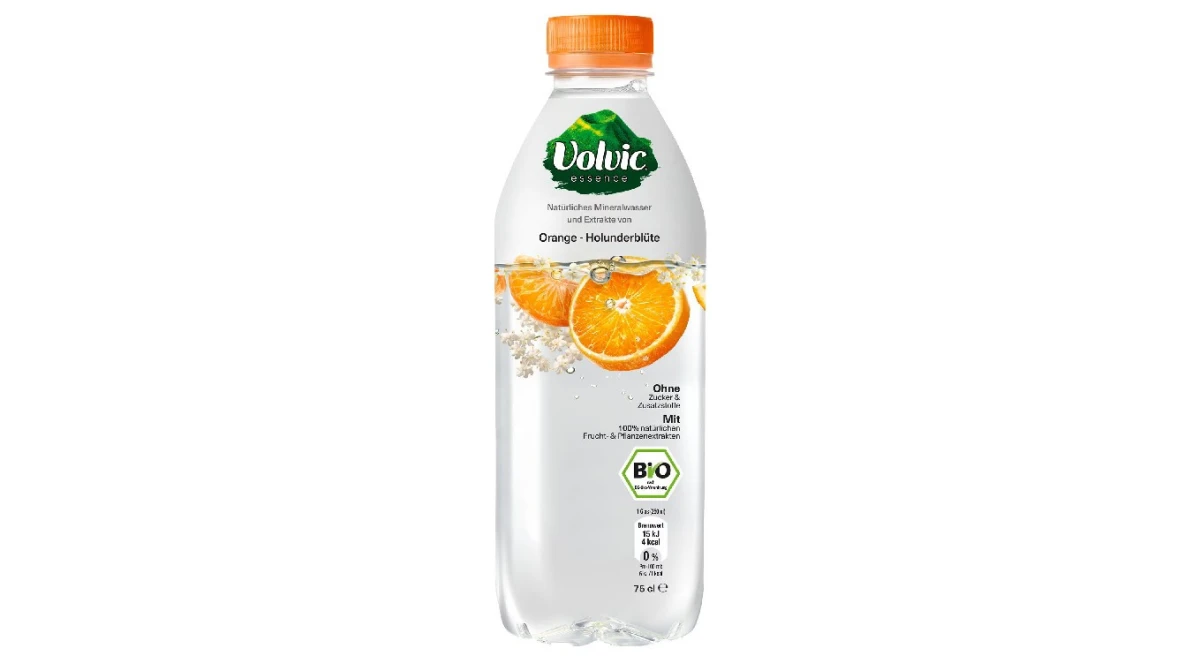 VOLVIC Essence Orange Fleur de sureau 6 x 7.5 dl