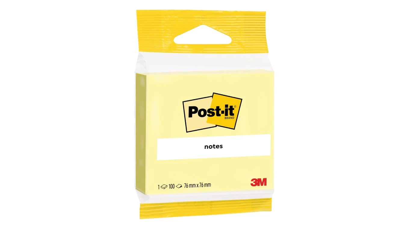 POST-IT Notes adhésives 1 x 100 feuilles