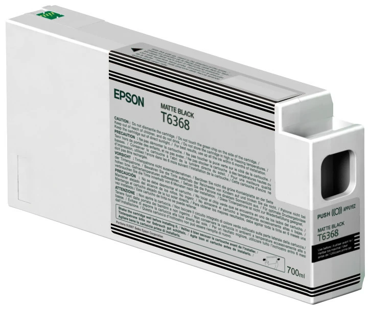 EPSON T6368 Tintenpatrone mattschwarz