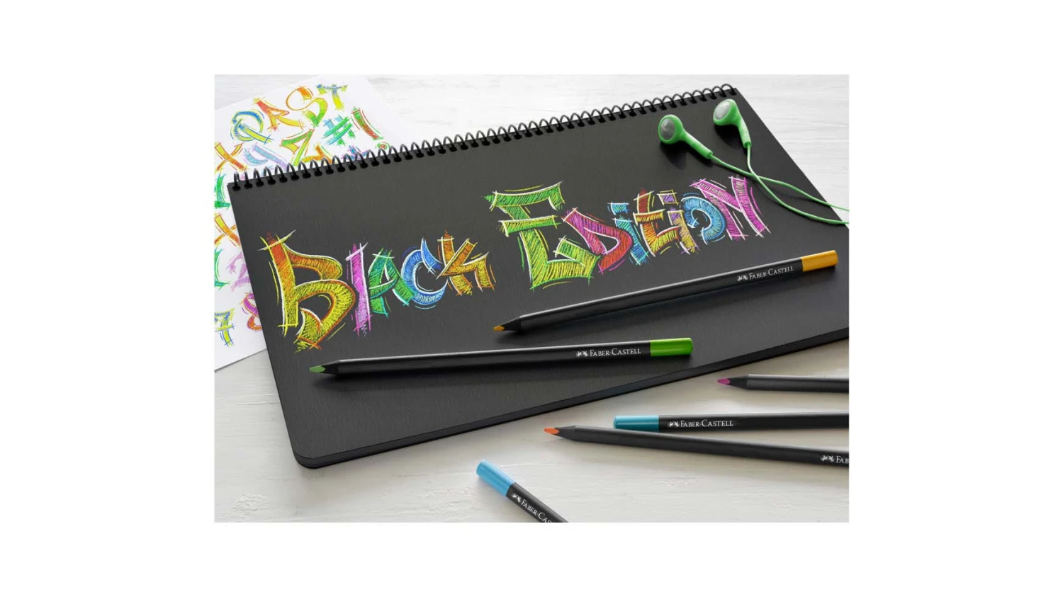 FABER-CASTELL Farbstifte Black Edition 12 Stk.
