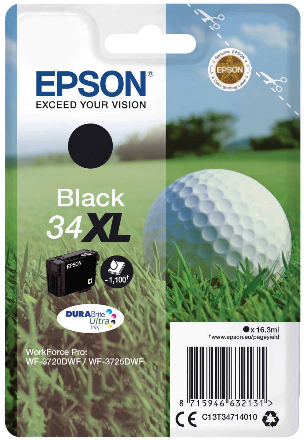 EPSON 34XL Cartouche d'encre noir