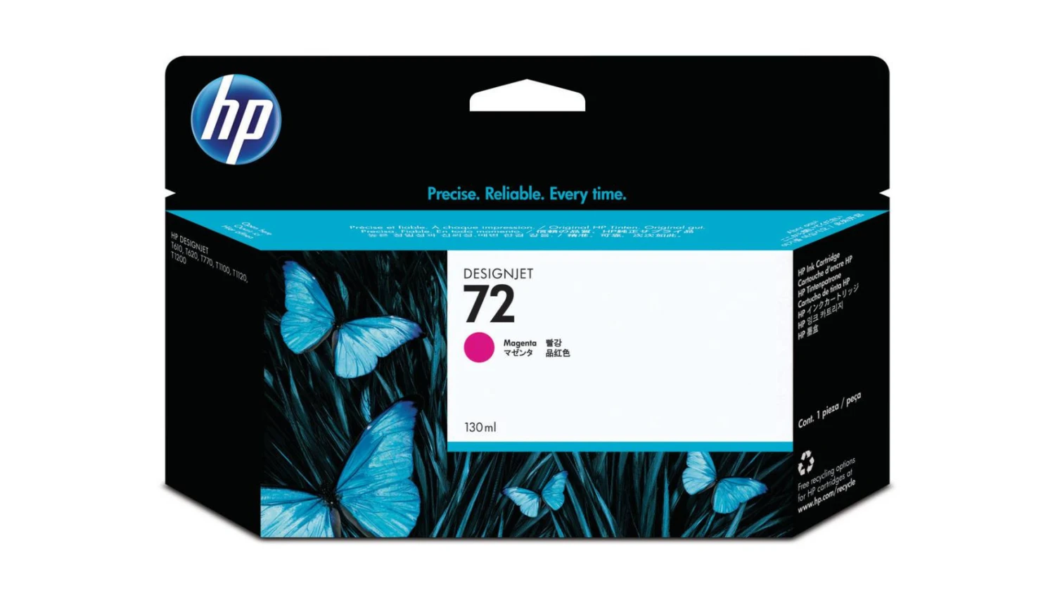 HP Tintenpatrone 72 magenta