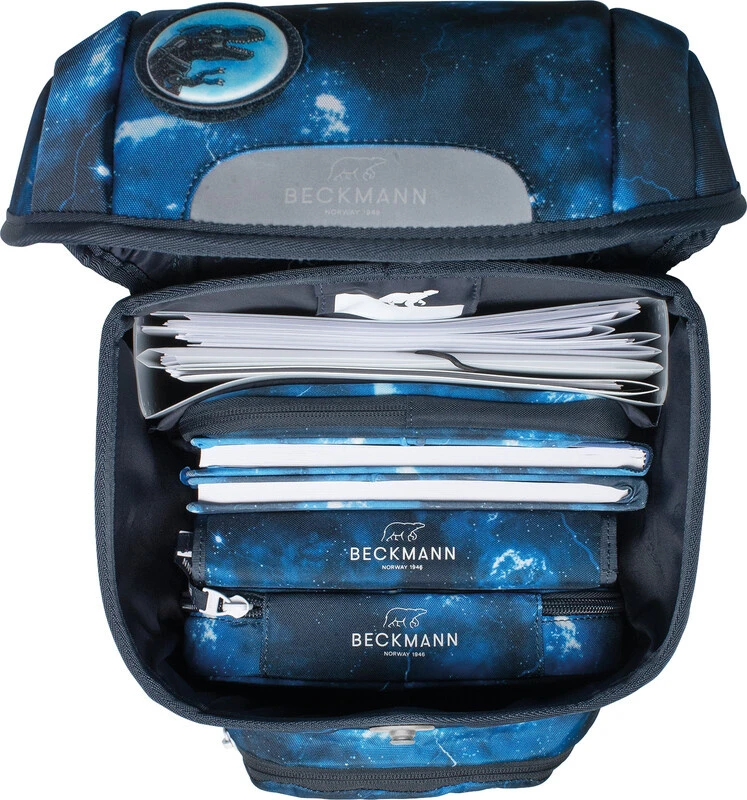 BECKMANN Schulrucksack-Set Plus Air mit Wendetasche