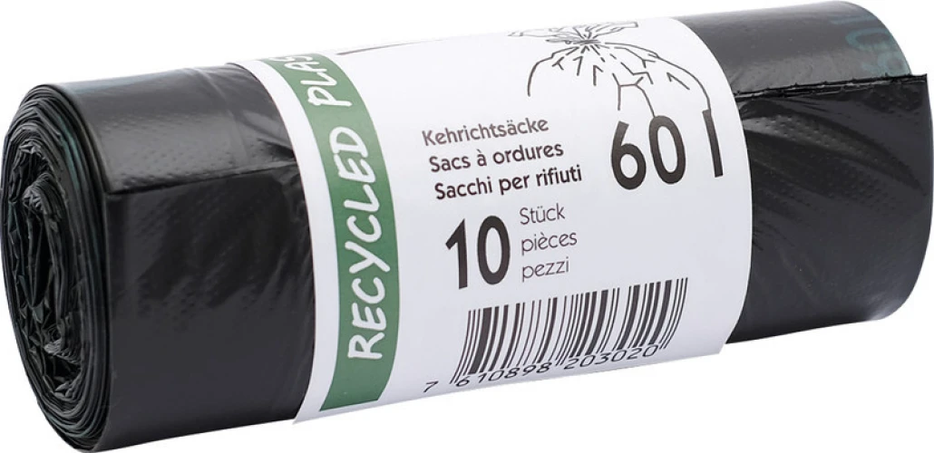 Sacs à ordures 60 L, 10 pièces