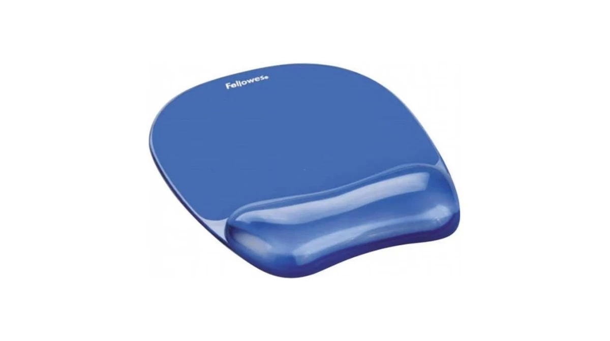 FELLOWES Tapis de souris Crystals avec repose-poignets