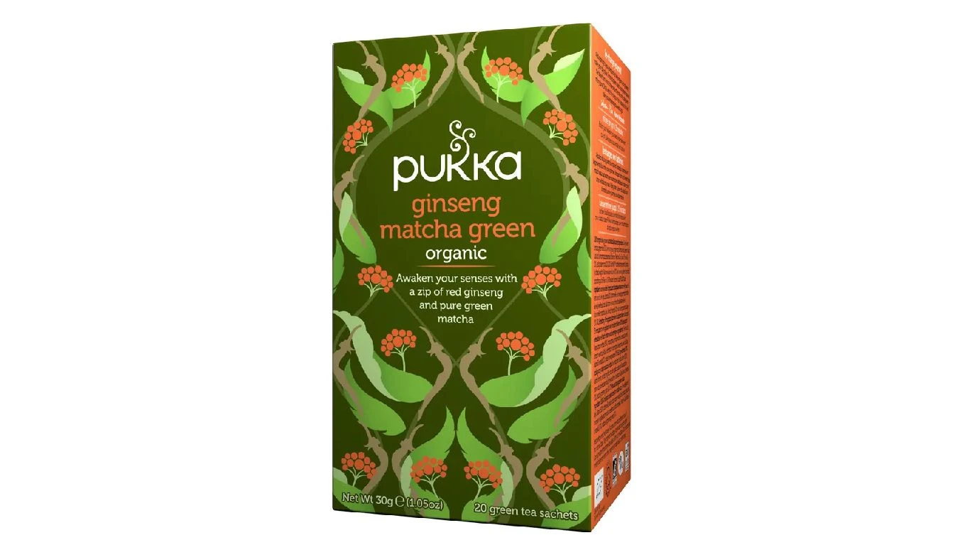 PUKKA Ginseng Matcha Green - Bio