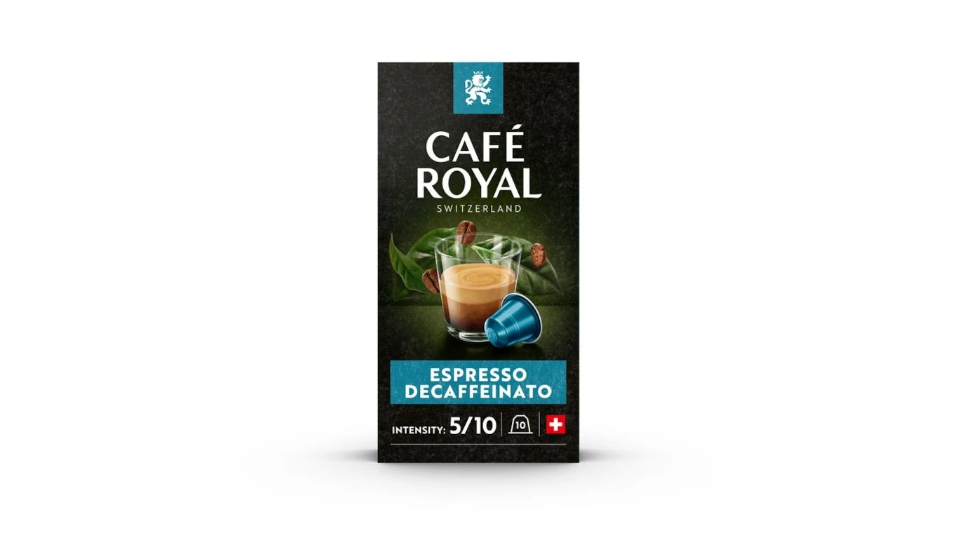 CAFÉ ROYAL Kaffeekapseln Espresso Decaffeinato 10 Stk.