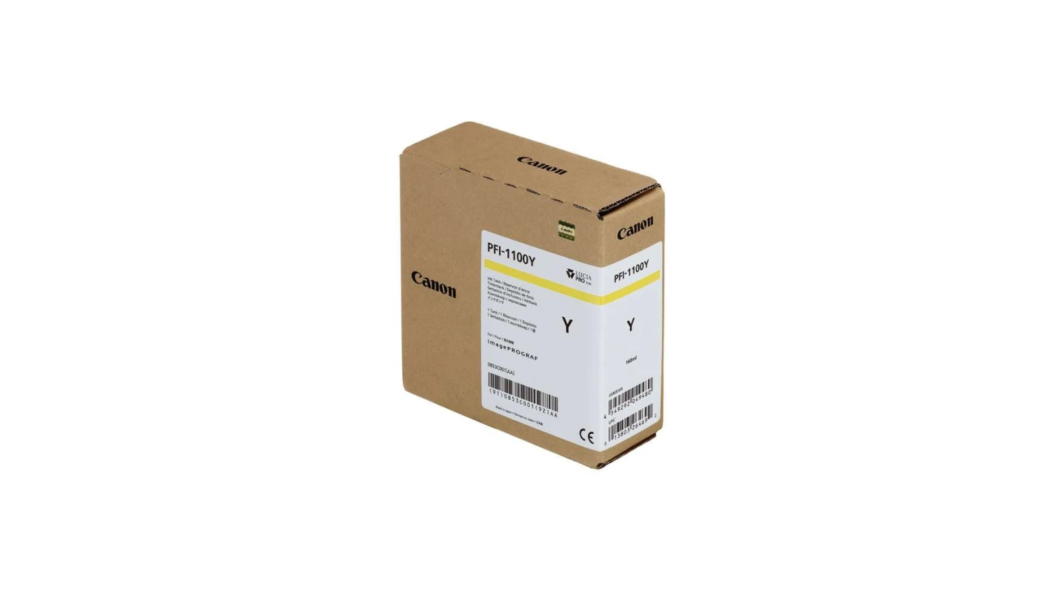CANON Tintenpatrone yellow PFI-1100Y