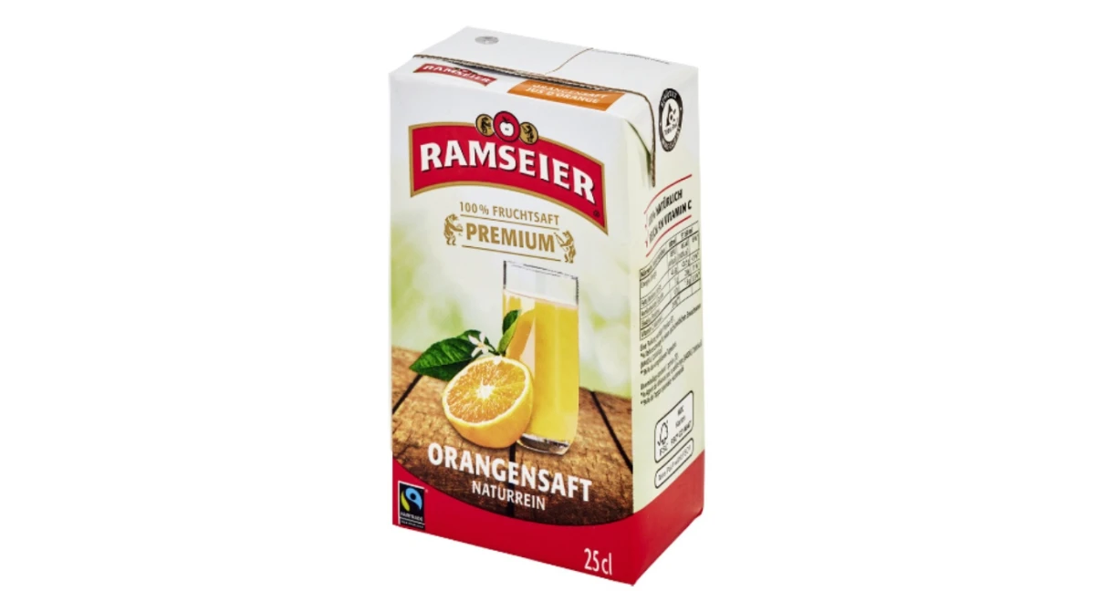 RAMSEIER Premium Jus d'Orange 27 x 250 ml