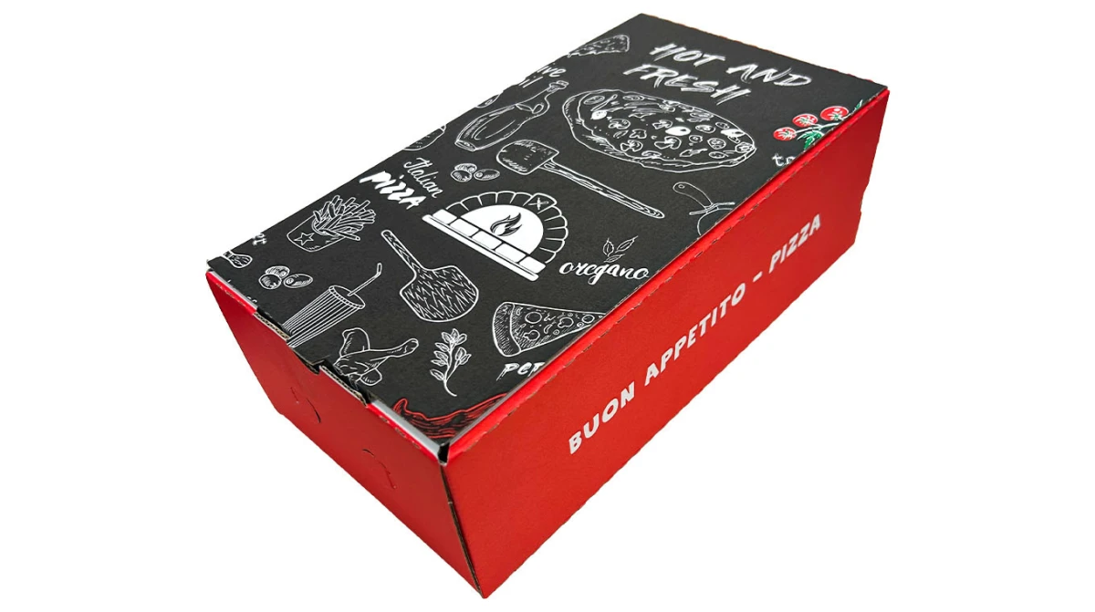 Boîtes à pizza Calzone 100 pièces