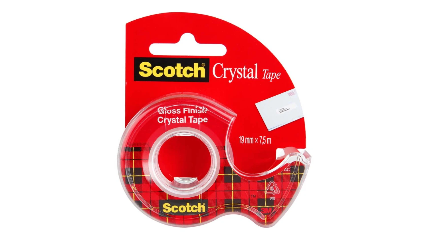 SCOTCH Crystal Tape 19mmx7.5m