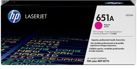 HP 651A Cartouche toner magenta