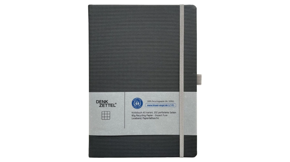 DENKZETTEL® Carnet de notes Tenax - A5 - Ange Bleu