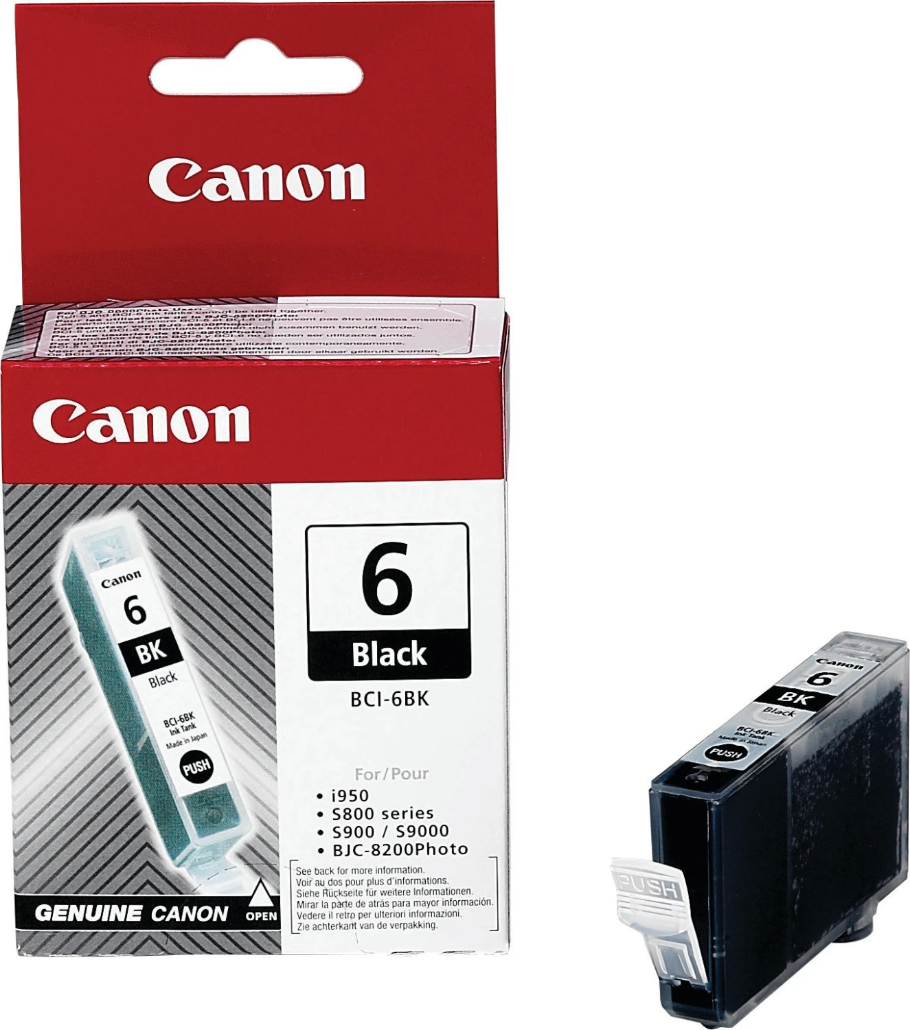 CANON BCI-6BK Tintenpatrone schwarz