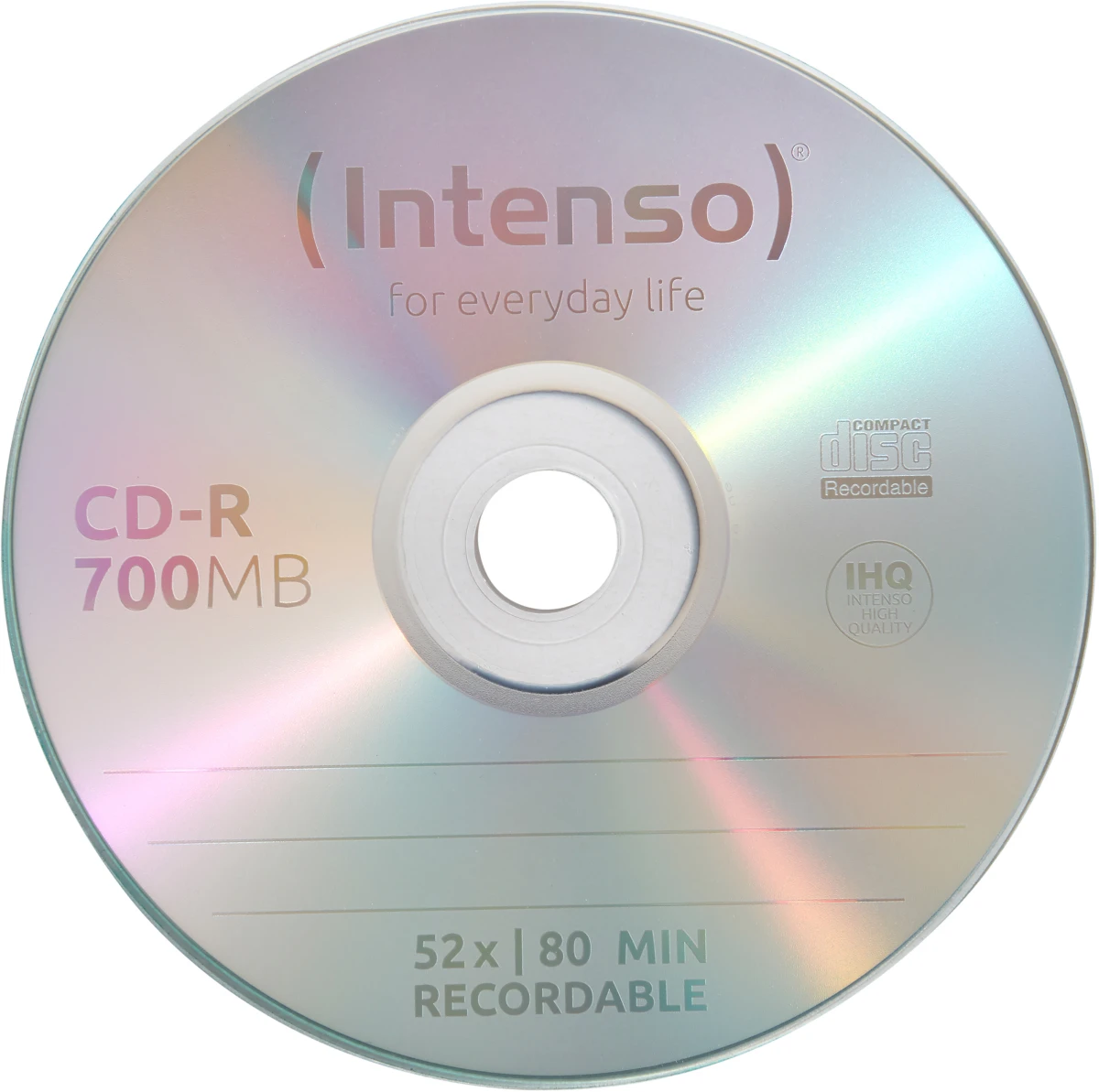 INTENSO CD-R Cake Box 80MIN/700MB - 25 Stk.
