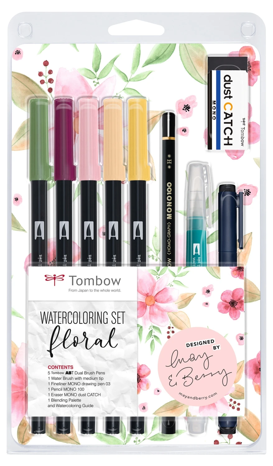 TOMBOW Watercolor Set Floral