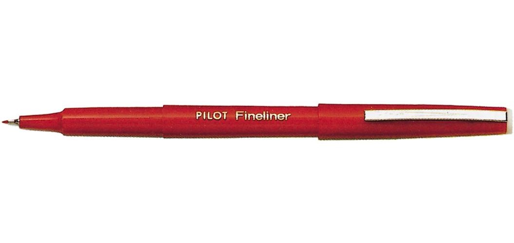 PILOT Fineliner SW-PPF 0.4 mm, Schreibfarbe rot