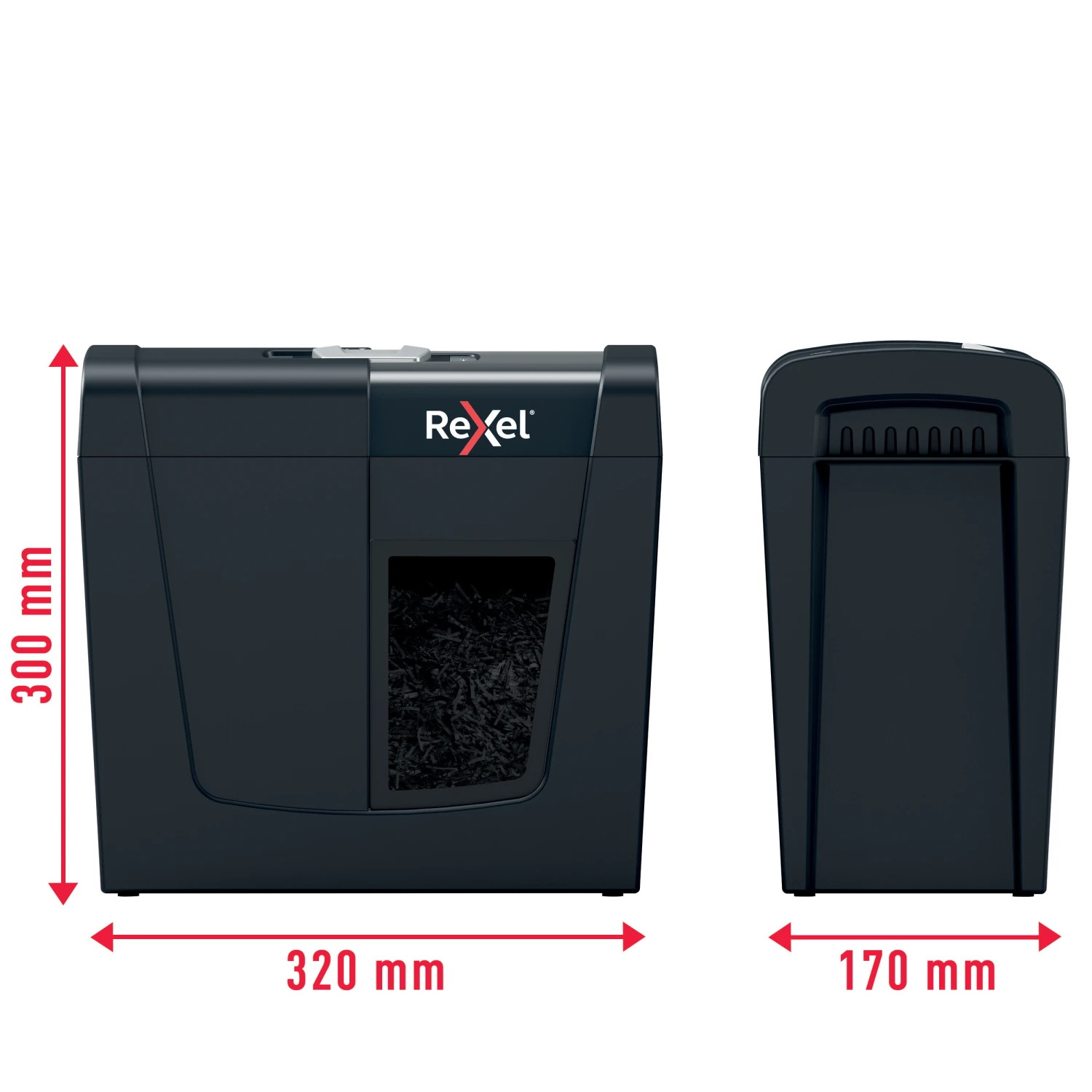 REXEL Destructeur documents Secure X6, P-4, 10lt
