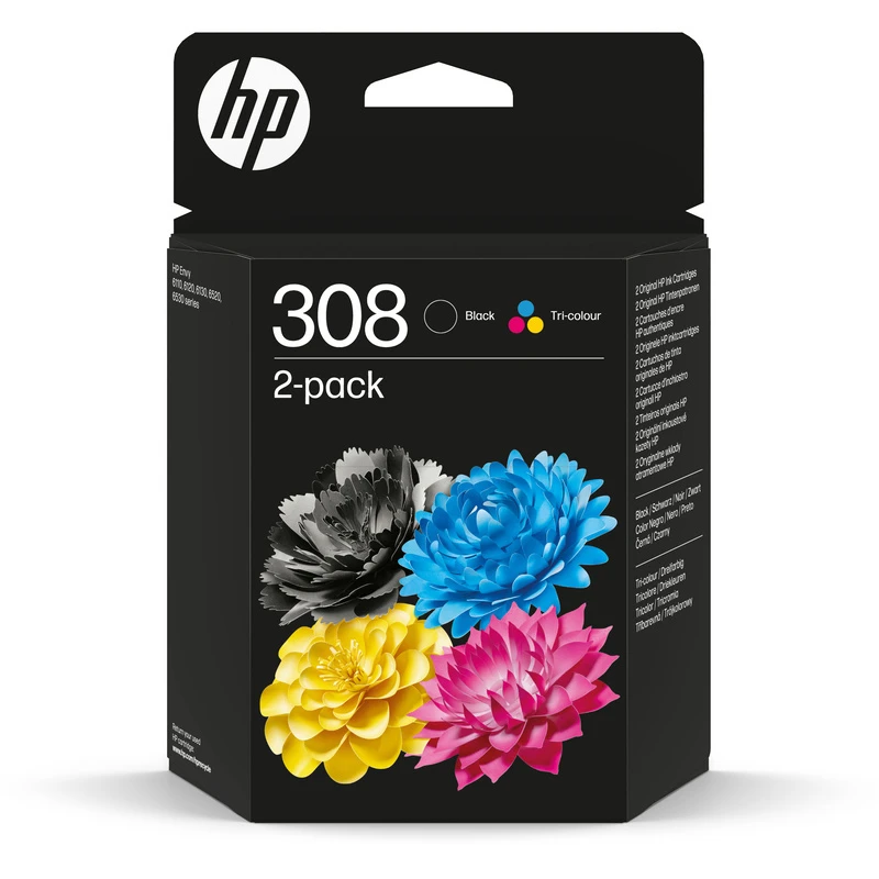 HP Combopack 308 BK/color